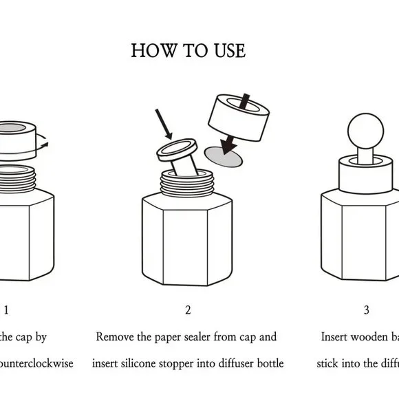 ÉMERCI Wood Ball Stick Premium Fragrance 110ml - Picture 8 of 8